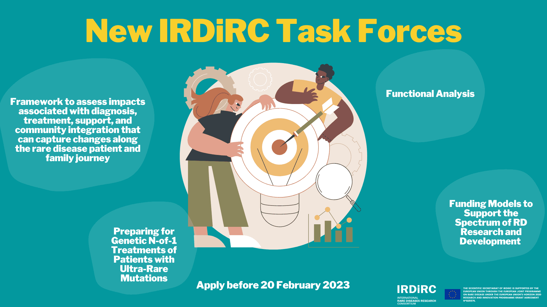 New IRDiRC Task Forces