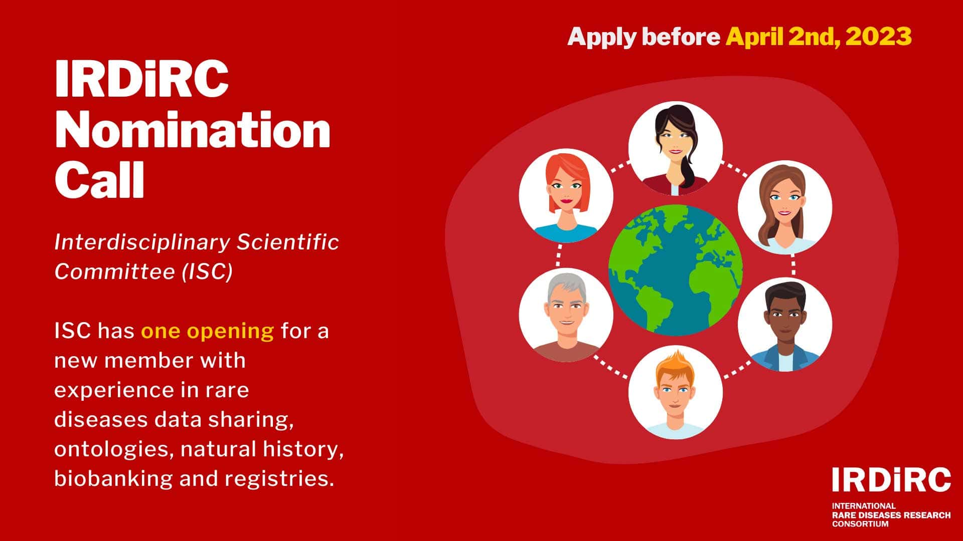 IRDiRC Nomination Call